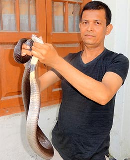 Tezpur man on a mission to rescue endangered wildlife