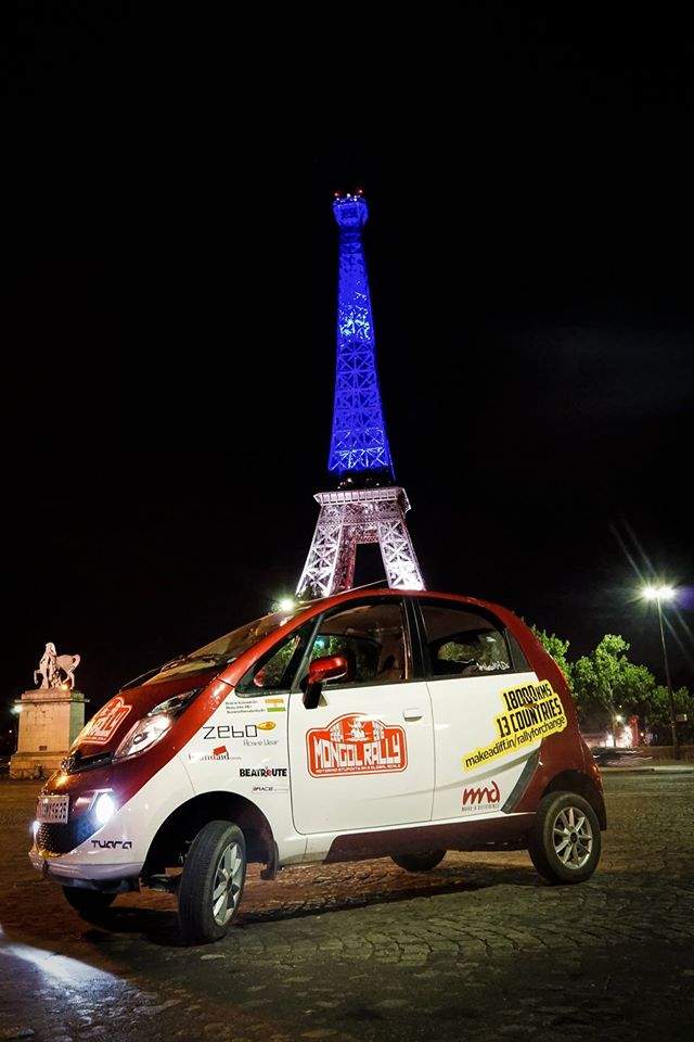 3 Friends from Bangalore conquer The Mongol Rally in a Tata Nano!