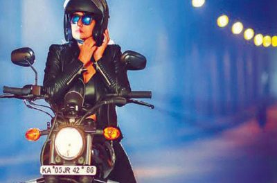 Women bikers rule the roads