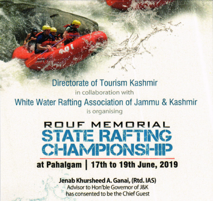 Rouf White Water Rafting- An Event to look for.