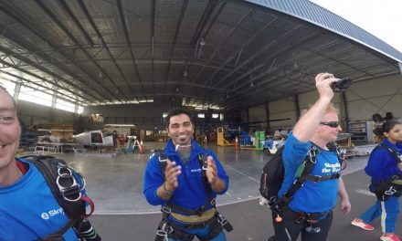 We Jumped off a plane!!