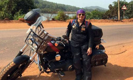Woman biker’s path-breaking adventure on Harley