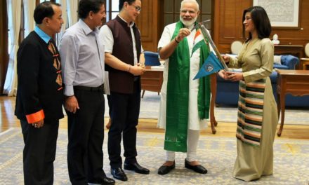 PM Modi flags in Anshu Jamsenpa’s Double Ascent Expedition 2017