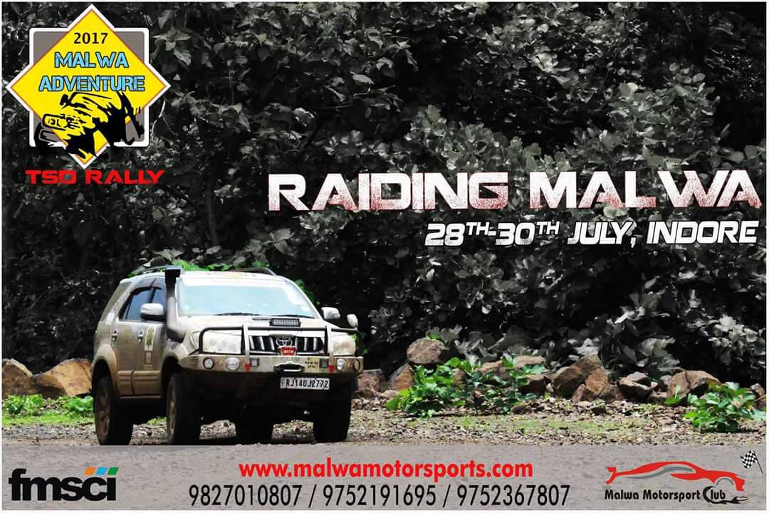 TSD Rally – Riding Malwa – 28 – 30 July, Indore