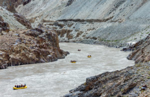 Rafting on the Zanskar River