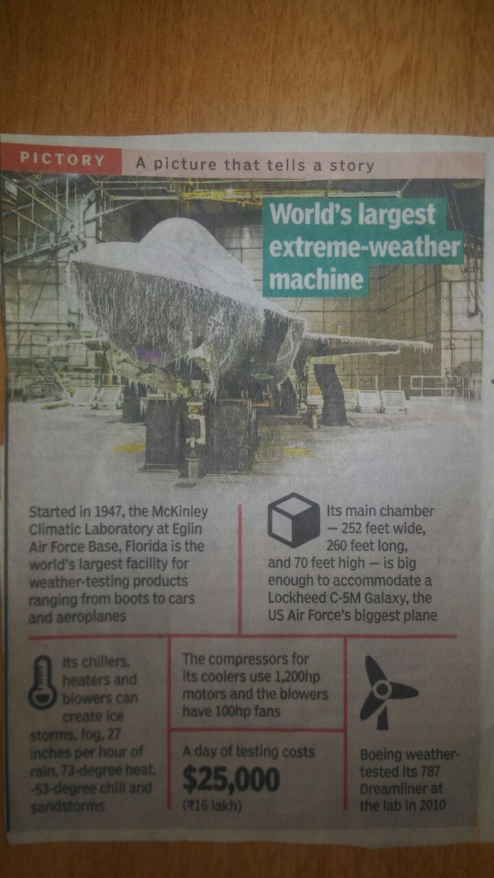 World’s Largest Extreme-Weather Machine