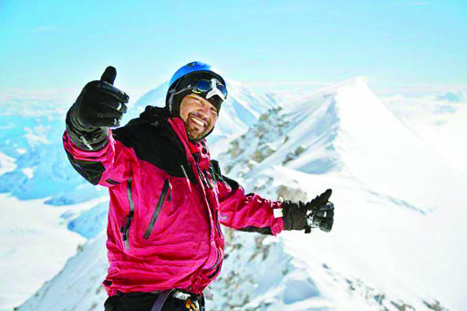 Mountaineer takes to Facebook to raise funds to pursue dream of scaling Seven Summits