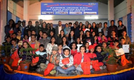 Eastern Air Command Winter adventure camp concludes