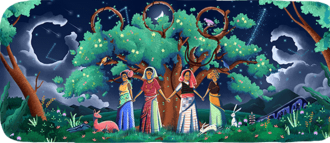 Google celebrates 45th anniversary of Chipko movement with a doodle