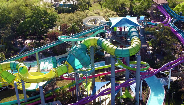 New Adventure Island water slide kicks off with 70-foot drop