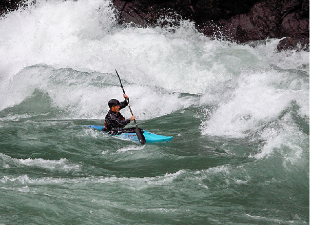 Kayaking in India