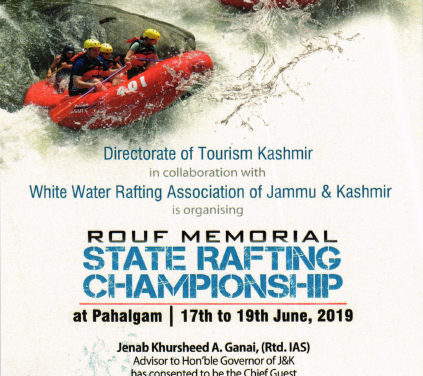 Rouf White Water Rafting- An Event to look for.